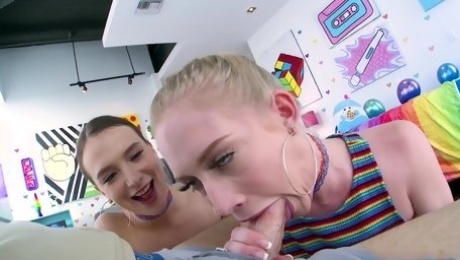 Emma Starletto And Izzy Lush - And Swllowed