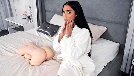 Blowjob clip with magical Black Angel from X Angels